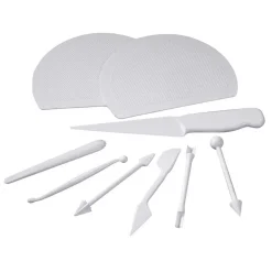 Set de 9 outils pour la pâte d'amande et pâté croûte - MATFER