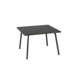 Table basse carrée extérieure en acier Horizon 59x59 cm - LAFUMA
