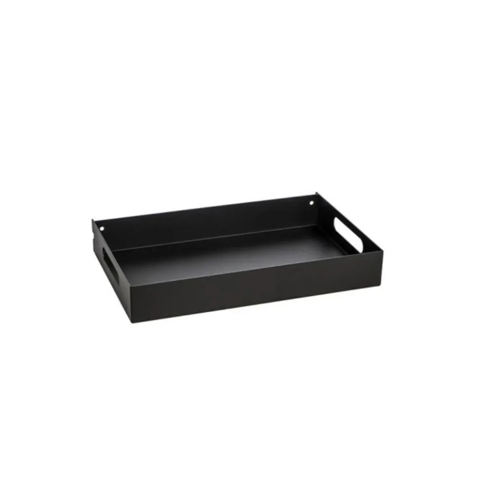Tablette amovible noire pour chariot de plancha - ENO