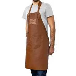 Tablier en cuir de bison - JUNTO