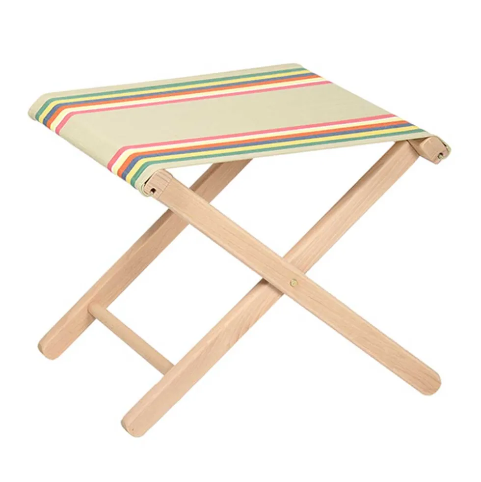 Tabouret toile MAULEON Lin - ARTIGA