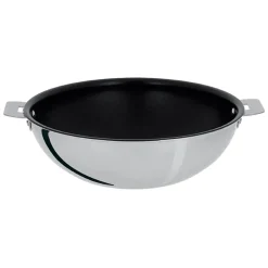 Wok anti-adhérent Casteline poignée amovible - CRISTEL