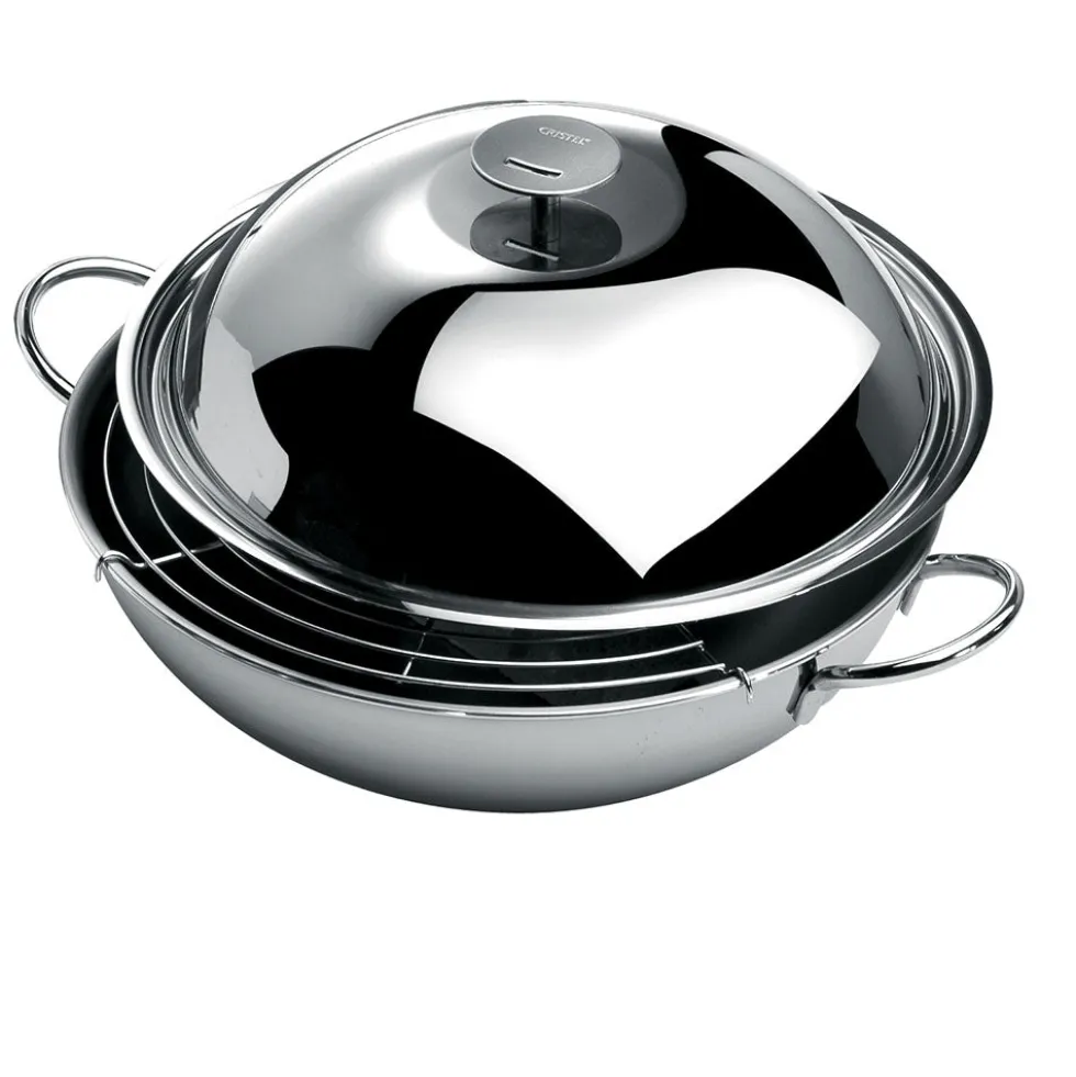 Wok inox - CRISTEL